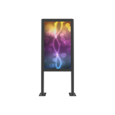 EDBAK POK91 Stand for 49" outdoor, Black | EDBAK – nuotrauka 1