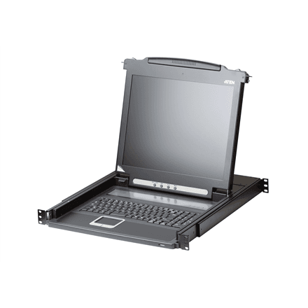 Aten | Single Rail LCD Console (PS/2-USB, VGA) | CL1000N – image 1