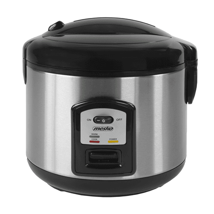 Mesko | Rice cooker | MS 6411 | 1000 W | 1.5 L | Stainless steel/Black – image 1