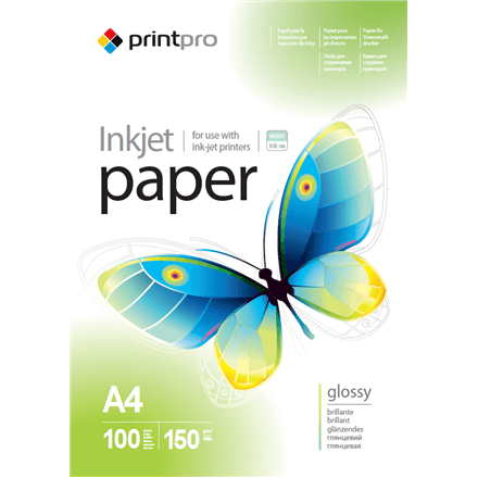 ColorWay PrintPro Photo Paper, 100 sheets | High Glossy | 150 g/m² | A4 – nuotrauka 1