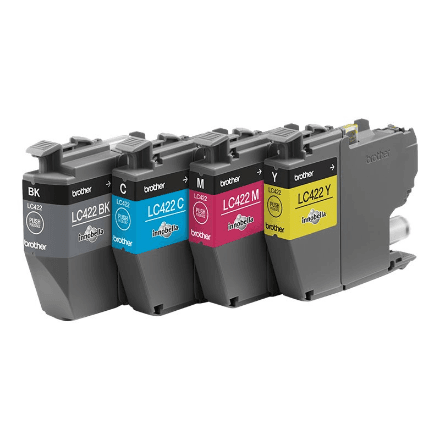 Brother LC422VAL | Ink Cartridge | Black, Cyan, Magenta, Yellow – nuotrauka 1
