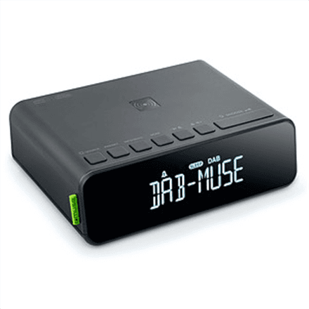 Muse | Alarm function | M-175 WI | AUX in | Alarm Clock | Black – image 1