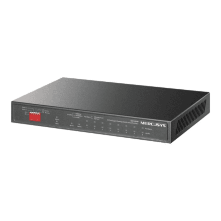 Mercusys MS110GMP 10-Port Gigabit Desktop Switch with 8-Port PoE+ | Mercusys – nuotrauka 1