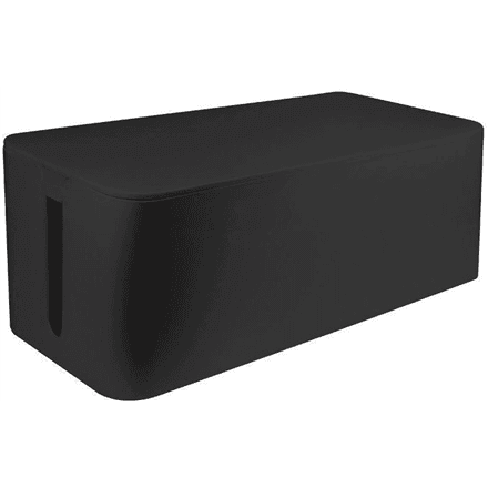 Logilink Cable Box, 407x157x133.5mm | KAB0062 | Black – image 1