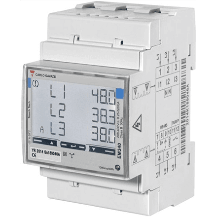 Carlo Gavazzi | Smart Power Meter, 3 phase, up to 65A | EM340 MID certificate – image 1