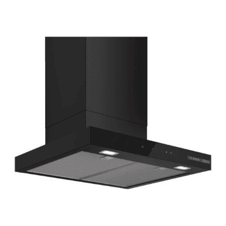 Bosch DWB67DN60 Wall-mounted Extractor Hood, A, Width 60 cm, Max extraction power in intensive mode 699 m3/h, Matte Black | Bosch – image 1