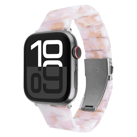 Fixed | Resin Strap for Apple Watch 38/40/41mm | Candy Pink | Epoxy Resin – nuotrauka 1