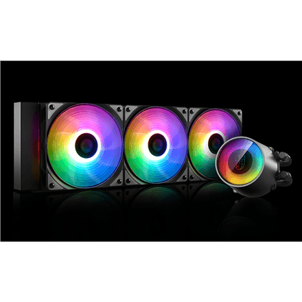Deepcool | Liquid cooler RGB | CASTLE 360RGB V2 – nuotrauka 1