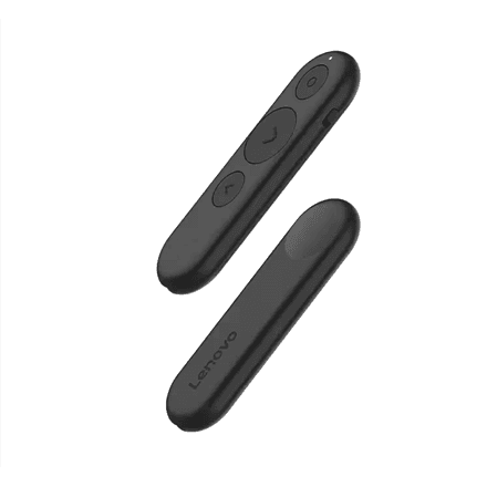 Lenovo | Portable Rechargeable Presentation Remote | Black – nuotrauka 1