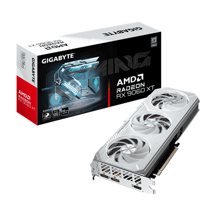 Gigabyte Radeon RX 9060 XT GAMING OC ICE 16G · AMD · 16 GB – image 1