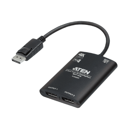 Aten | DisplayPort to 2 DisplayPort | VS92DP-AT | DP to DP – image 1