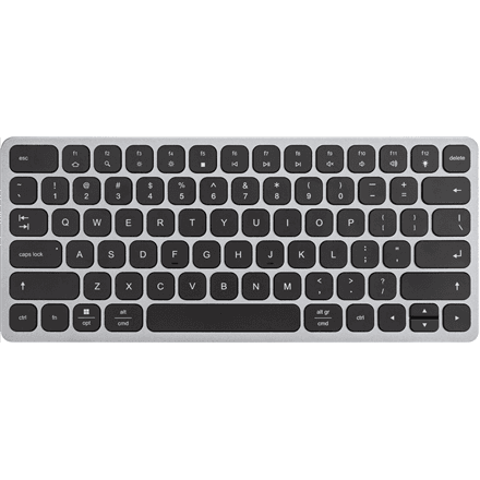 AXAGON HMC-KB keyboard USB-C 5Gbps with HUB, microSD/SD, 3x USB-A, HDMI 4K/60Hz, PD 100W – image 1