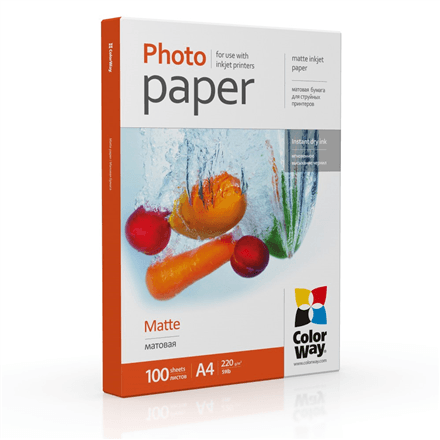 Photo Paper | PM220100A4 | Matte | White | 220 g/m² | A4 – image 1