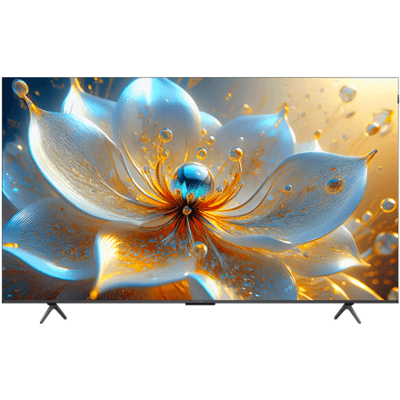 TCL 4K QLED TV | 55T8C | 55 | Smart TV | Google TV | Black – nuotrauka 1