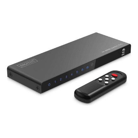 Digitus 4K HDMI Switch, 3x1 | DS-55331 | Black – nuotrauka 1