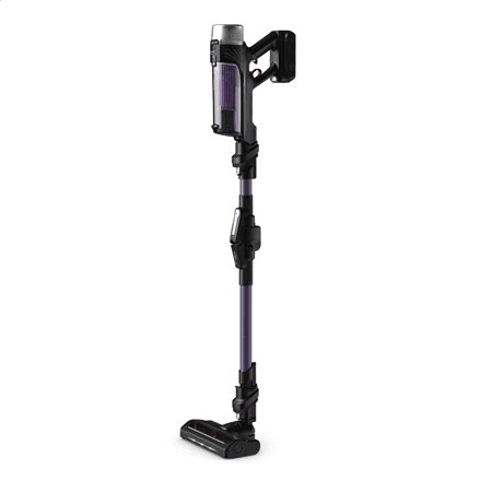 TEFAL Vacuum Cleaner | TY2039WO X-force Flex | Cordless operating | 250 W | Black/Purple – nuotrauka 1
