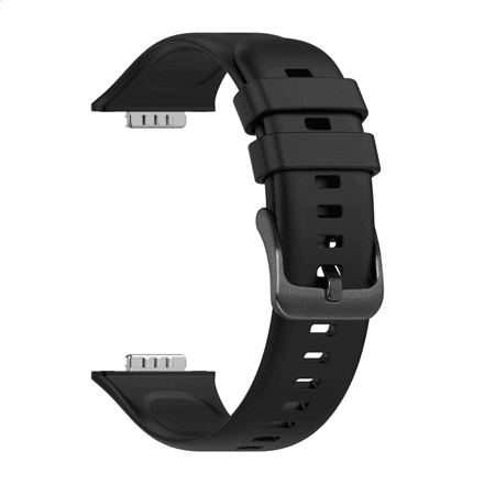 Fixed | Silicone Strap for Huawei Watch Fit 2/Fit 2 Classic | Black – nuotrauka 1