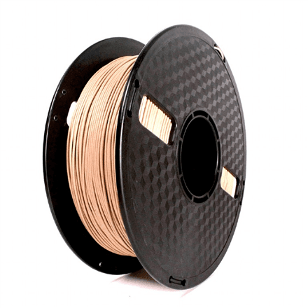 Flashforge Filament, PLA | 3DP-PLA-WD-01-NAT | 1.75 mm diameter, 1kg/spool | Wood natural – image 1