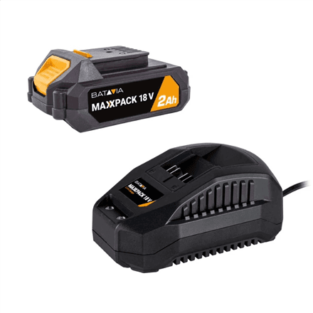 Batavia B.V. | 18V Starter Set Including 2.0Ah Battery + 2.4A Charger – nuotrauka 1