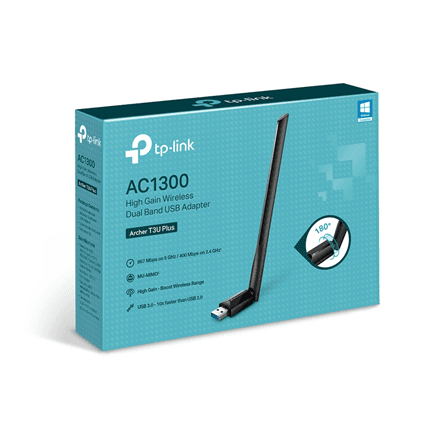 TP-LINK | Dual Band USB Adapter | Archer T3U Plus – nuotrauka 1