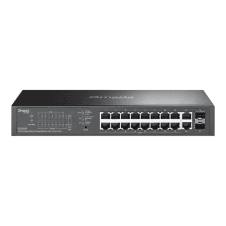 TP-Link Omada 20-Port Gigabit Easy Managed Switch with 16-Port PoE+ | TP-LINK – nuotrauka 1