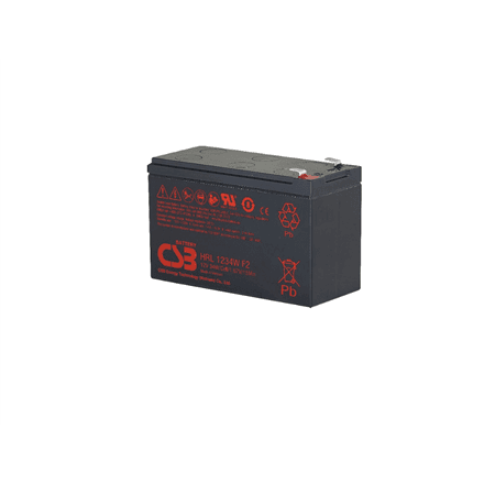 CSB Battery Battery 12V 9Ah 34W Pb F2 | HRL1234W – nuotrauka 1