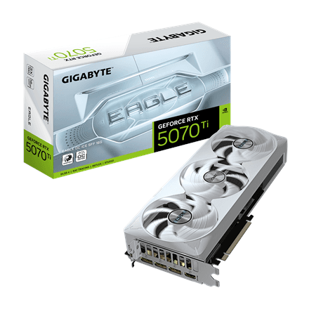 Gigabyte GeForce RTX 5070 Ti EAGLE OC ICE SFF 16G · NVIDIA · 16 GB – nuotrauka 1