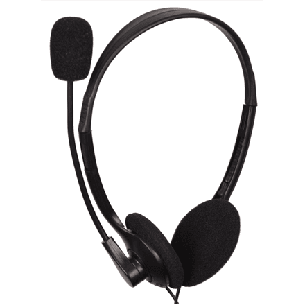 Gembird | Stereo headset | MHS-123 | Built-in microphone | 3.5 mm | Black – nuotrauka 1