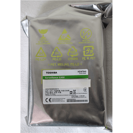 SALE OUT. Toshiba S300 Surveillance Hard Drive – nuotrauka 1