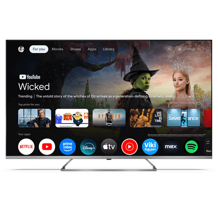 Sharp 4K Ultra HD QLED MiniLED TV | 55JP7265E | 55 | Google TV | UHD – image 1