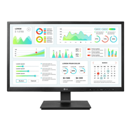 LG 24CK550Z-BP 23,8" 1920x1080/16:9/5ms/250/DP USB D-Sub | LG – nuotrauka 1
