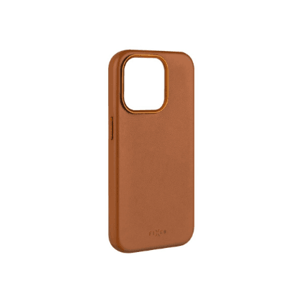 Fixed MagLeather | Back cover | Apple | iPhone 16 Pro Max | Leather | Brown – image 1