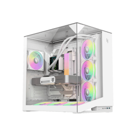 Gamemax Case | NEX C56 VC WH | ATX – image 1