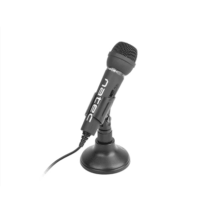 Natec | Microphone | NMI-0776 Adder | Black | Wired – image 1
