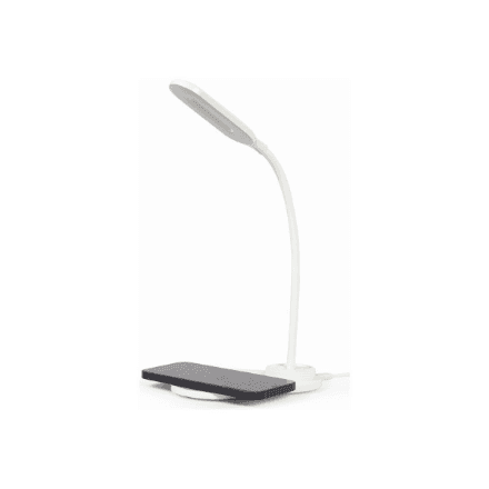 Gembird | Desk lamp with wireless charger | TA-WPC10-LED-01-W – nuotrauka 1