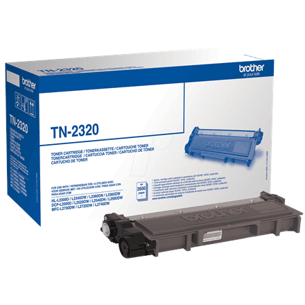 Brother TN-2320 | Toner Cartridge | Black – image 1
