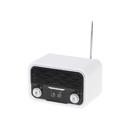 Adler | Bluetooth Radio | AD 1185 | AUX in | White – nuotrauka 1