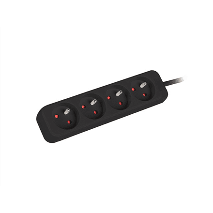 Lanberg Power strip 1m 4x outlets for UPS system – nuotrauka 1