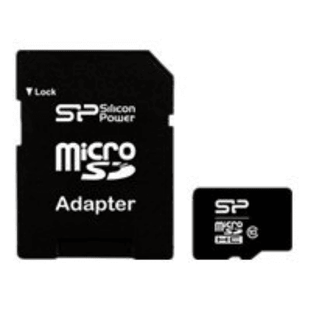 Silicon Power | 16 GB | MicroSDHC | Flash memory class 10 | SD adapter – nuotrauka 1