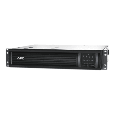 Schneider Electric APC Smart-UPS, Line Interactive, Rackmount 2U, 230V, 4x IEC C13 outlets, SmartSlot, AVR, LCD · SMT750RMI2U · 750 VA – image 1