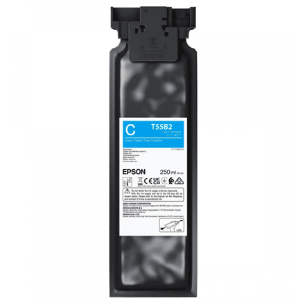 Epson UltraChrome DG2 T55B200 (250ml) | Ink Cartrige | Cyan – nuotrauka 1