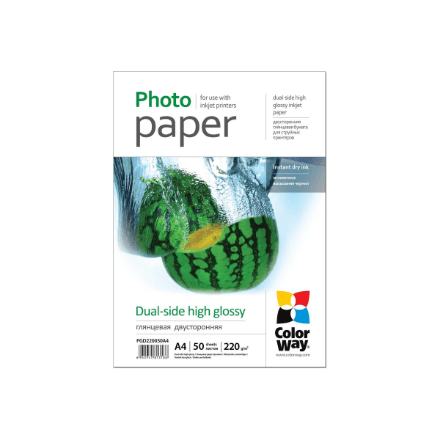 High Glossy dual-side Photo Paper | 220 g/m² | A4 – nuotrauka 1