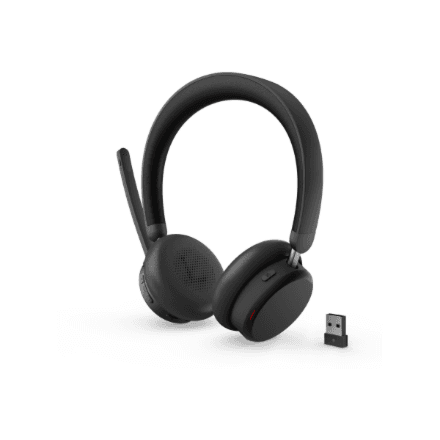 Lenovo Dual-Mode Wireless ANC Headset 6550 (USB-A, Teams) · 4XD1S19777 · Built-in microphone – nuotrauka 1