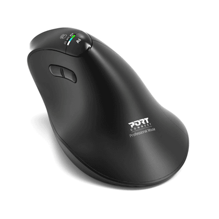 PORT CONNECT Mouse | ERGO AUDITOR | Wireless | Bluetooth, 2.4 GHz | Black – image 1