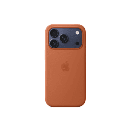 Apple iPhone 17 Pro Silicone Case with MagSafe – Terra Cotta | Apple – nuotrauka 1