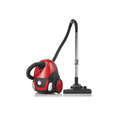Gorenje | Vacuum cleaner | VCEB11CXRII | Bagged | Power 800 W | Dust capacity 2 L | Red – image 1