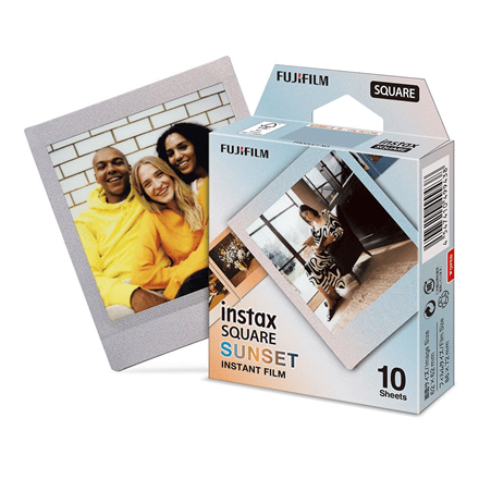 Fujifilm Instax Square Sunset Instant Film, 10 Sheets – image 1