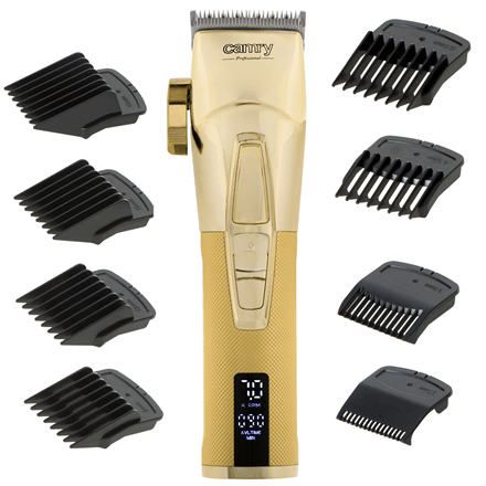 Camry | Premium Hair Clipper | CR 2835g | Cordless | Number of length steps 1 | Gold – nuotrauka 1