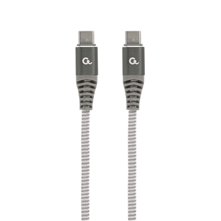 Cablexpert 100 W Type-C Power Delivery (PD) premium charging and data cable, 1.5 m – image 1