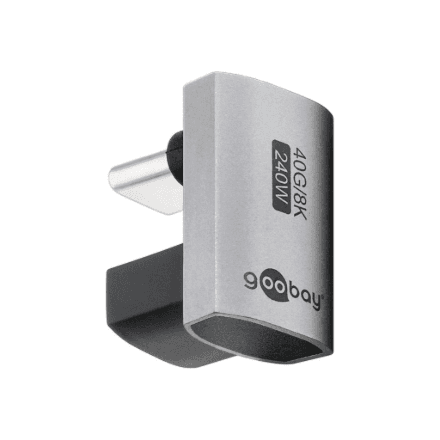 Goobay USB-C Adapter 180° U-Shape, USB4 | 74445 – image 1